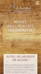 Mobile Screenshot of helmerhof.de
